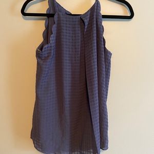 Beautiful navy textured tank